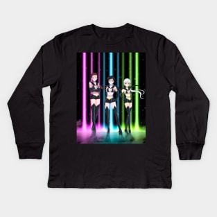 Sailor Starlights Eternal ver. Kids Long Sleeve T-Shirt